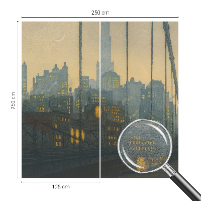 Papier peint photographique salon Večerná panoráma