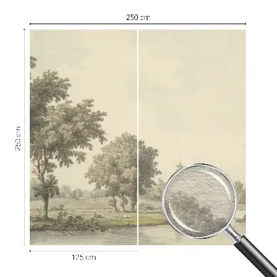 Papier peint photo avec le motif 