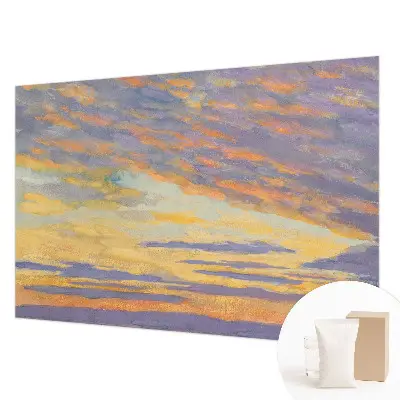 Papier peint photographique sur tissu non tissé Ciel pastel