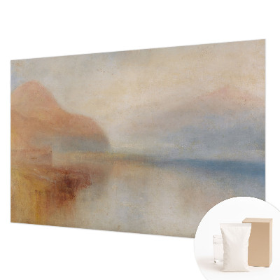 Papier peint photo intissé avec un motif de paysage éthéré