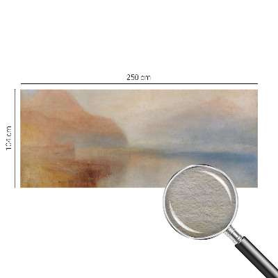 Papier peint photo intissé avec un motif de paysage éthéré
