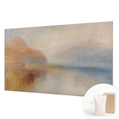 Papier peint photo intissé avec un motif de paysage éthéré