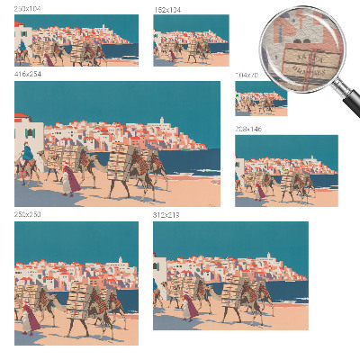 Papier peint photographique Ťavia karavána