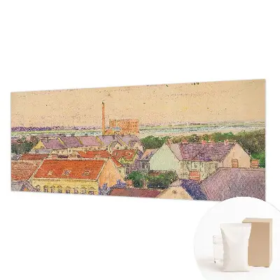Papier peint photo grand format pour le mur Toits urbains
