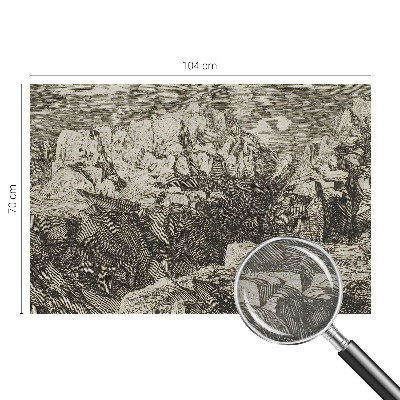 Tapisserie murale Horská scenéria