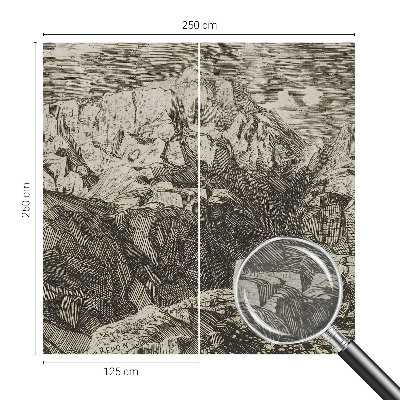 Tapisserie murale Horská scenéria