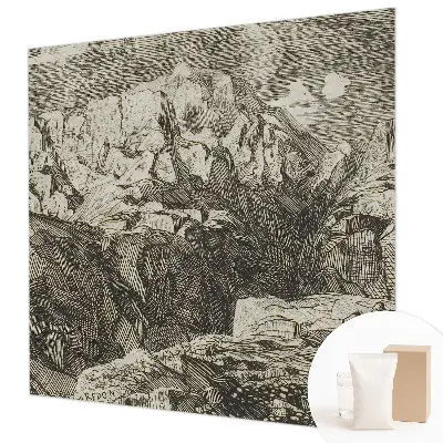 Papier peint photographique intissé paysages de montagne