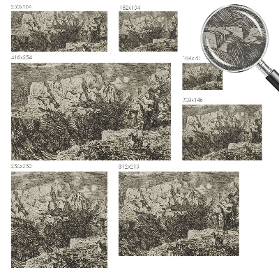 Tapisserie murale Horská scenéria