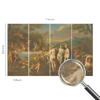 Décoration murale panoramique intissé Staroveká hostina