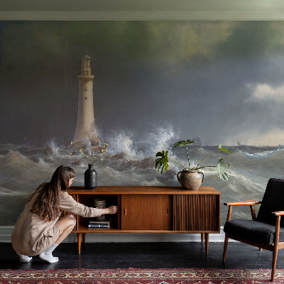 Poster mural panoramique Morské búrky