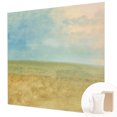 Papier peint salon moderne avec un motif Pastelové polia