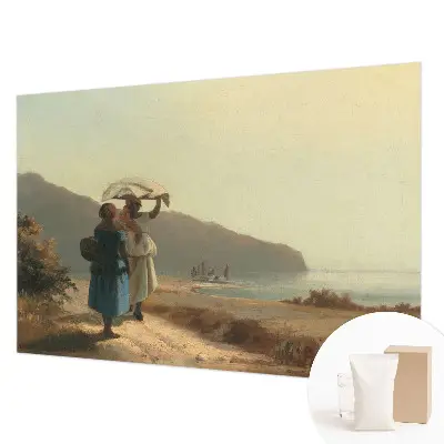 Papier peint intissé Une promenade en bord de mer