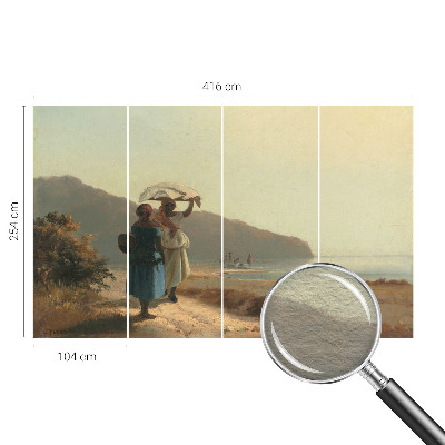 Papier peint chambre moderne Prechádzka pri mori