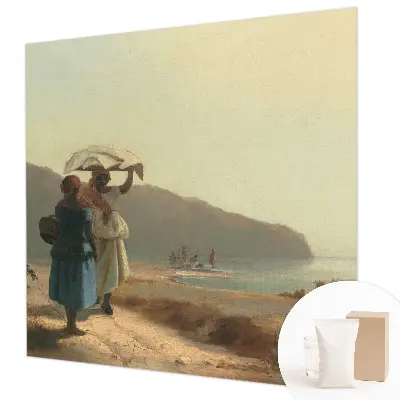 Papier peint intissé Une promenade en bord de mer