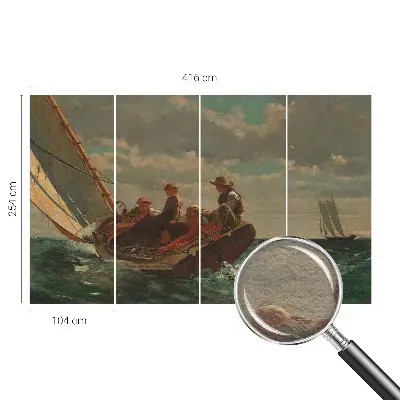 Papier peint panoramique avec le motif « Námorná expedícia »