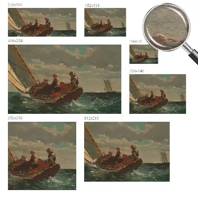 Papier peint photo grand format pour le mur Expédition en mer