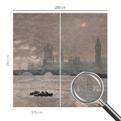 Papier peint panoramique intissé Nočná panoráma