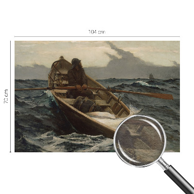 Papier peint panoramique sur mesure Rybár na mori