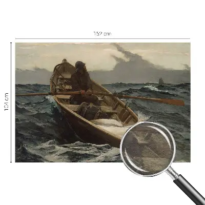Papier peint photo imprimé sur tissu non tissé Pêcheur en mer
