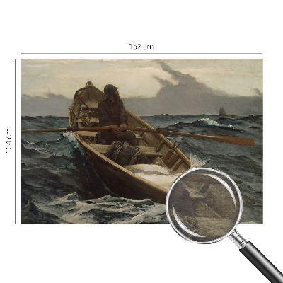 Papier peint panoramique sur mesure Rybár na mori