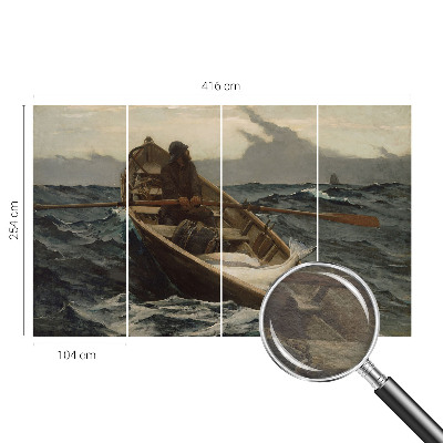 Papier peint panoramique sur mesure avec le motif « Rybár na mori »