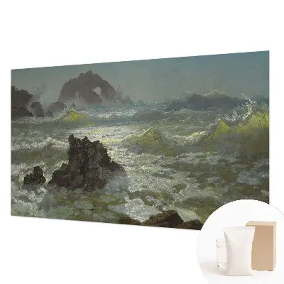 Papier peint photographique sur tissu non tissé Mer agitée
