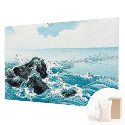 Papier peint panoramique chambre avec une scène marine