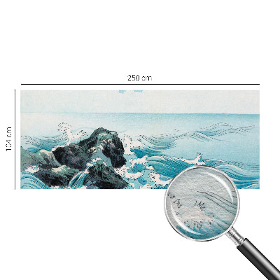 Papier peint panoramique chambre avec une scène marine