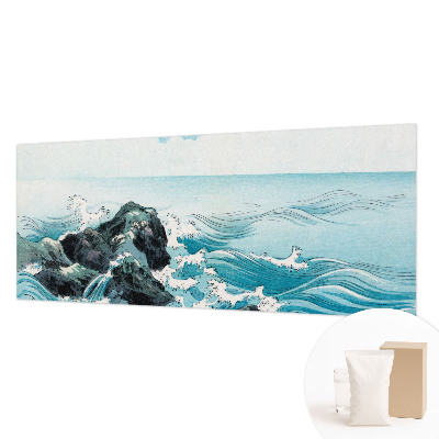 Papier peint panoramique chambre avec une scène marine