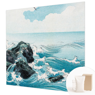 Papier peint panoramique chambre avec une scène marine