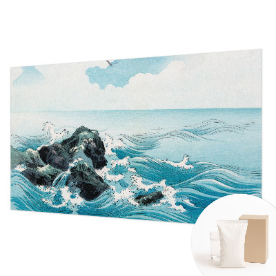Papier peint panoramique chambre avec une scène marine