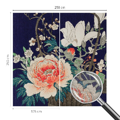 Papier peint panoramique enfant Kvetinový košík