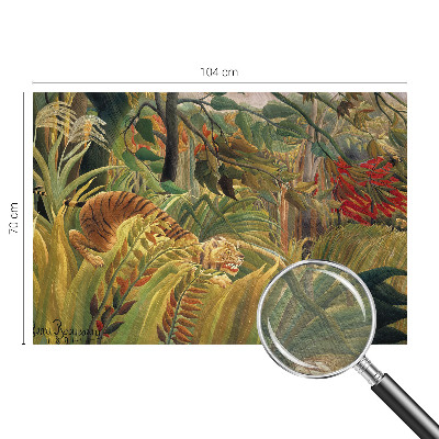 Papier peint panoramique haut de gamme Exotický tiger