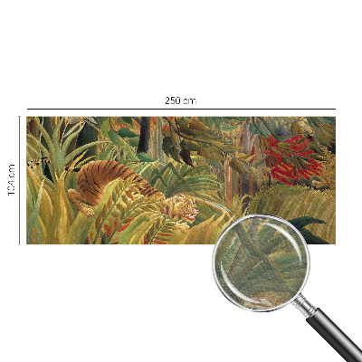 Papier peint panoramique haut de gamme Exotický tiger