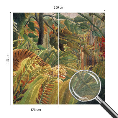 Papier peint panoramique haut de gamme Exotický tiger