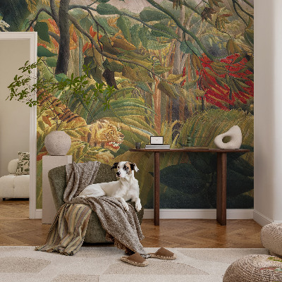 Papier peint panoramique haut de gamme Exotický tiger