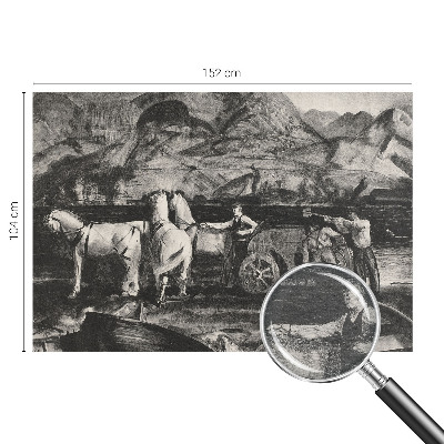 Papier peint panoramique intissé moderne Dedinská scéna