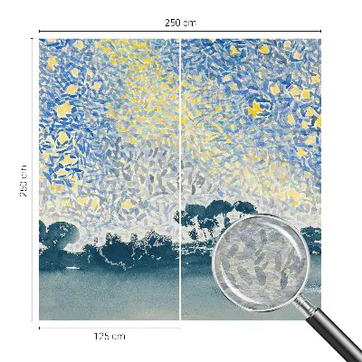 Papier peint photo grand format pour le mur Abstraction des étoiles
