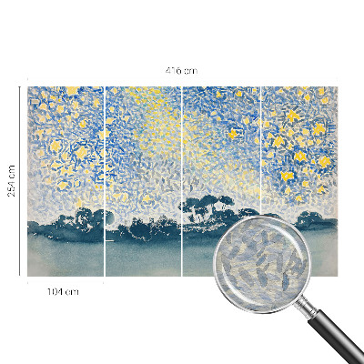 Papier peint photo intissé Abstrakcia hviezd