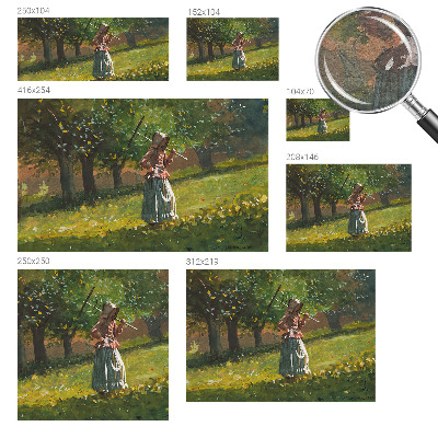 Papier peint photographique salon Jesenné popoludnie