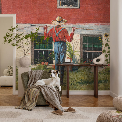 Tapisserie murale Dedinská scéna