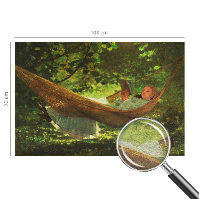 Décoration murale panoramique intissé Relax v hojdacej sieti