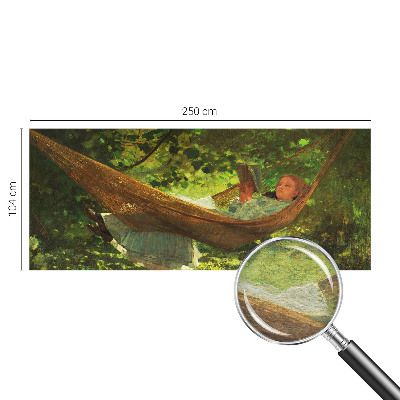 Décoration murale panoramique intissé Relax v hojdacej sieti