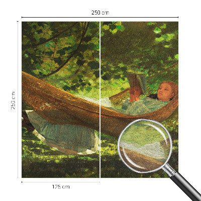 Décoration murale panoramique intissé Relax v hojdacej sieti