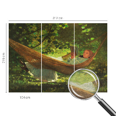 Décoration murale panoramique intissé Relax v hojdacej sieti