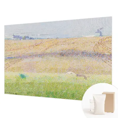 Papier peint photo sur tissu non tissé Champ d'été
