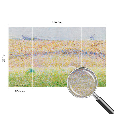 Papier peint chambre moderne Letné pole