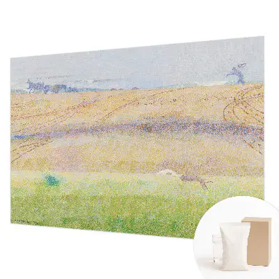 Papier peint photo sur tissu non tissé Champ d'été