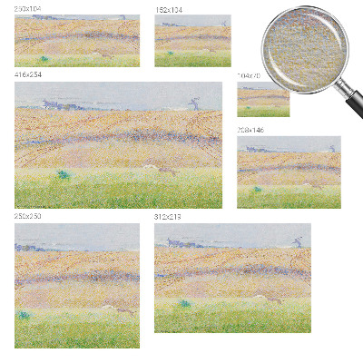 Papier peint chambre moderne Letné pole