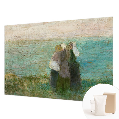 Papier peint panoramique avec un motif « reflet au bord de la mer »